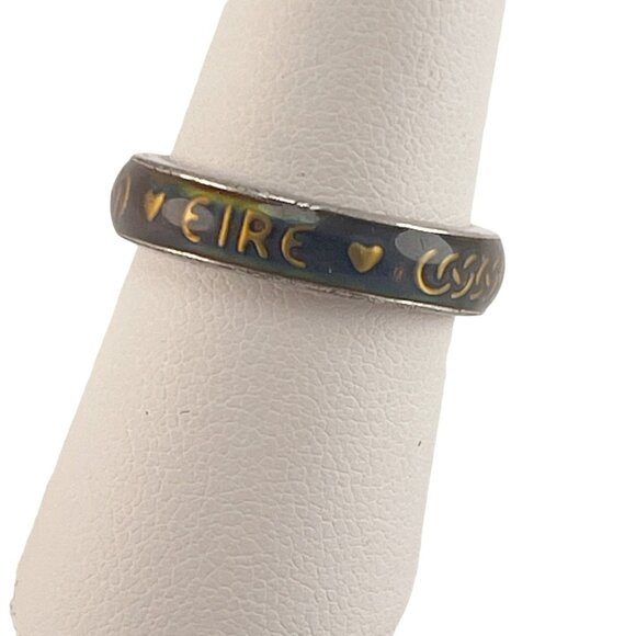 Celtic Knot "Eire" Ring Size 8.5 Stainless Steel Multicolor - Picture 7 of 13